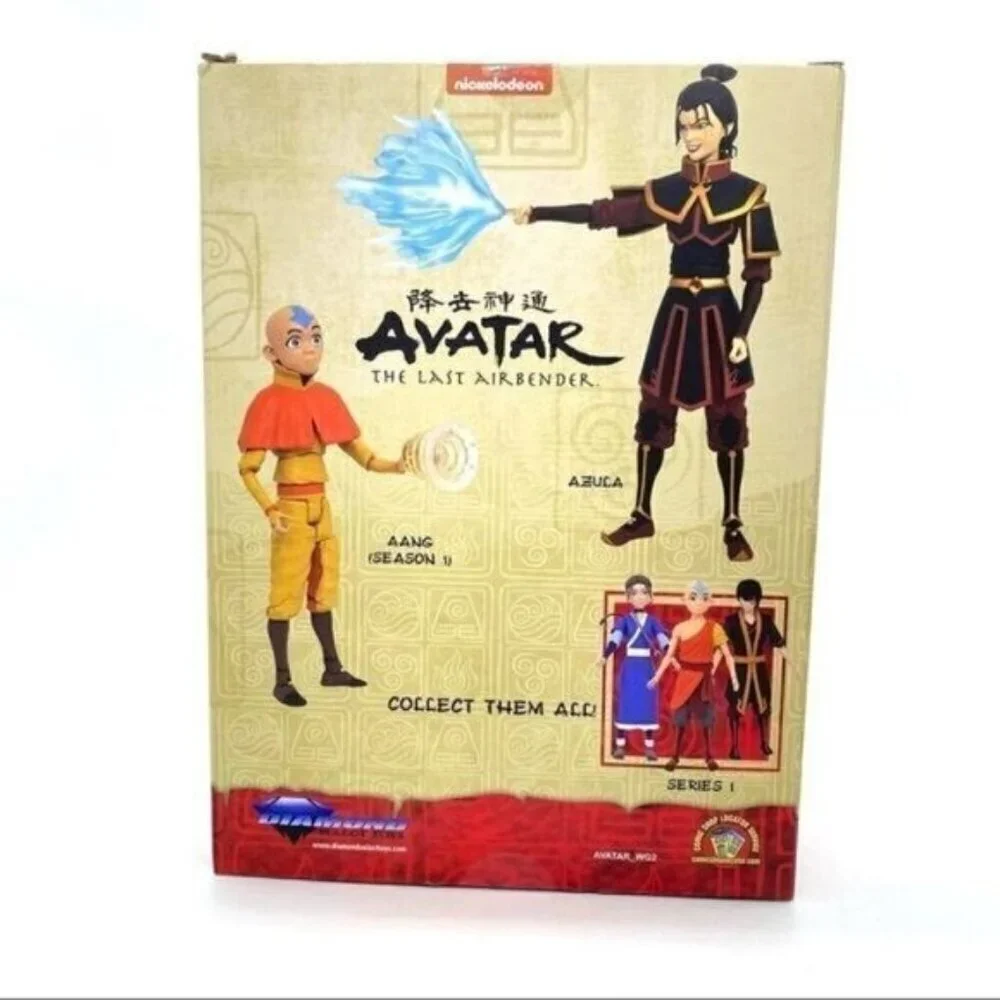 Diamond Select Avatar The Last Airbender Aang Action Figure Nickelodeon New